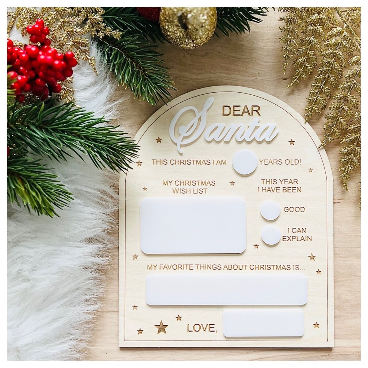 Tabliczka LIST DO ŚW. MIKOŁAJA