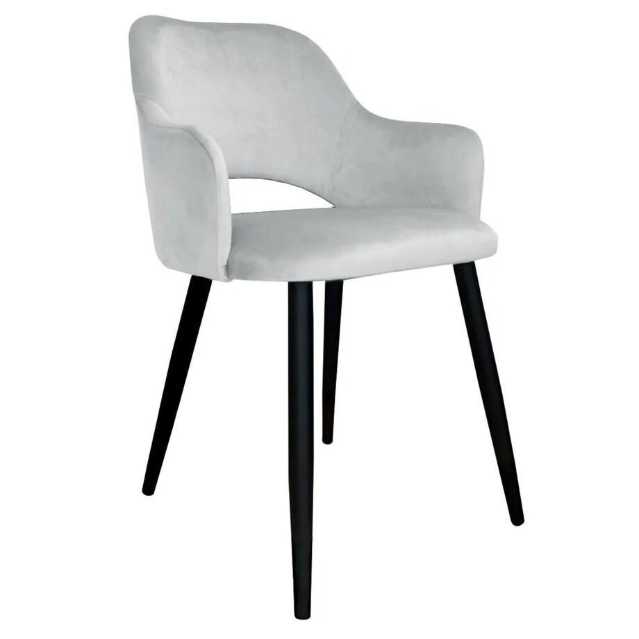 Krzesło NAPO VELVET jasno szare