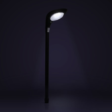 Lampa Solarna 12 Led Do Ogrodu Wbijana Dekoracja Ogrodowa Czujnik Zmierzchu