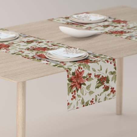 Bieżnik prostokątny 40x130 gwiazda betlejemska