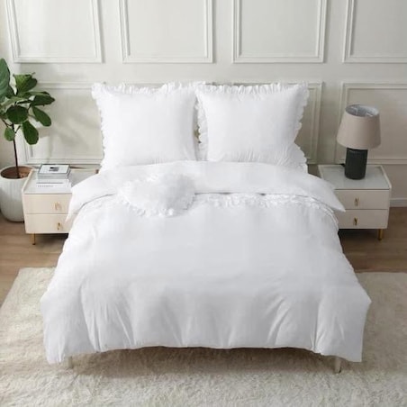 pościel "sweet heart" z poduszką serce 200x220 cm