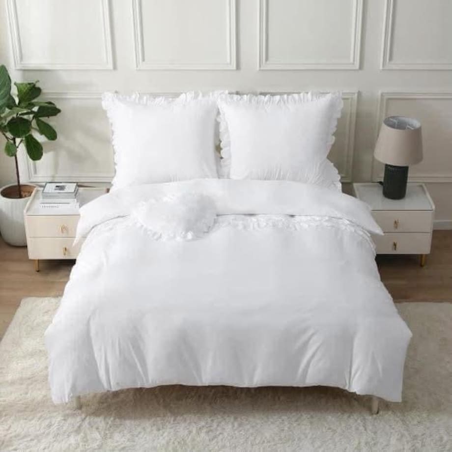 pościel "sweet heart" z poduszką serce 200x220 cm