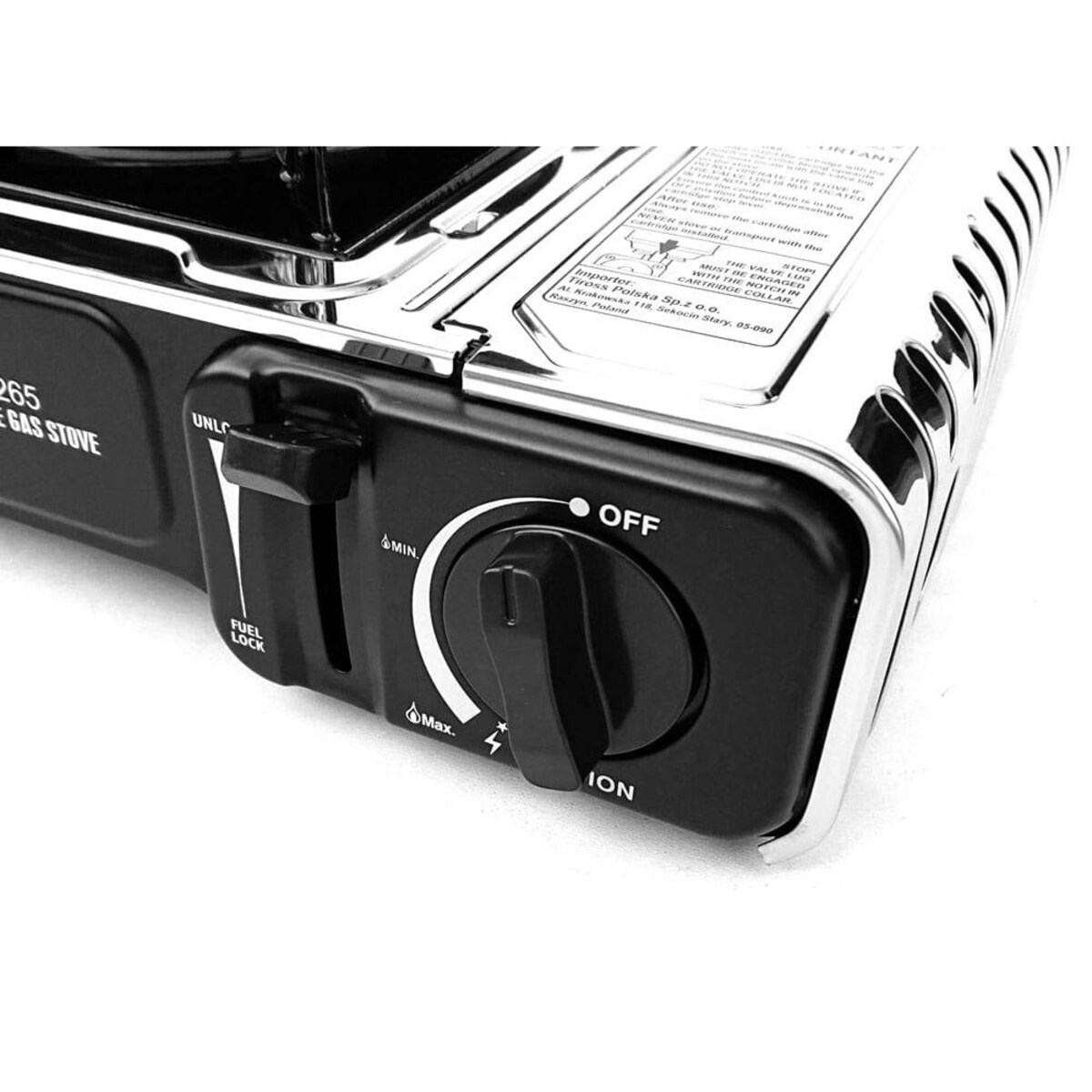 Tiross kuchenka turystyczna + gaz 2.2kw TS265G1