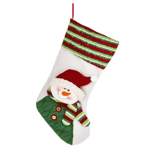 Skarpeta na prezenty 46x26x4 cm NEGULO w czerwonej czapce