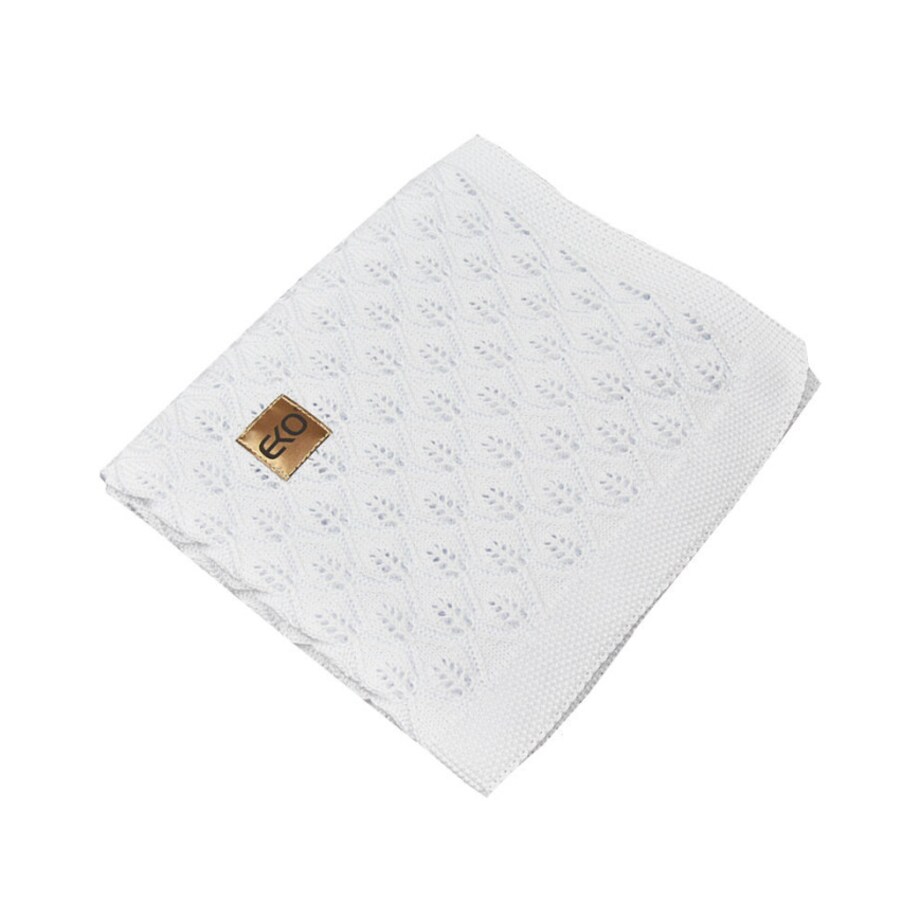 Kocyk bambusowy dla dziecka BIAŁY