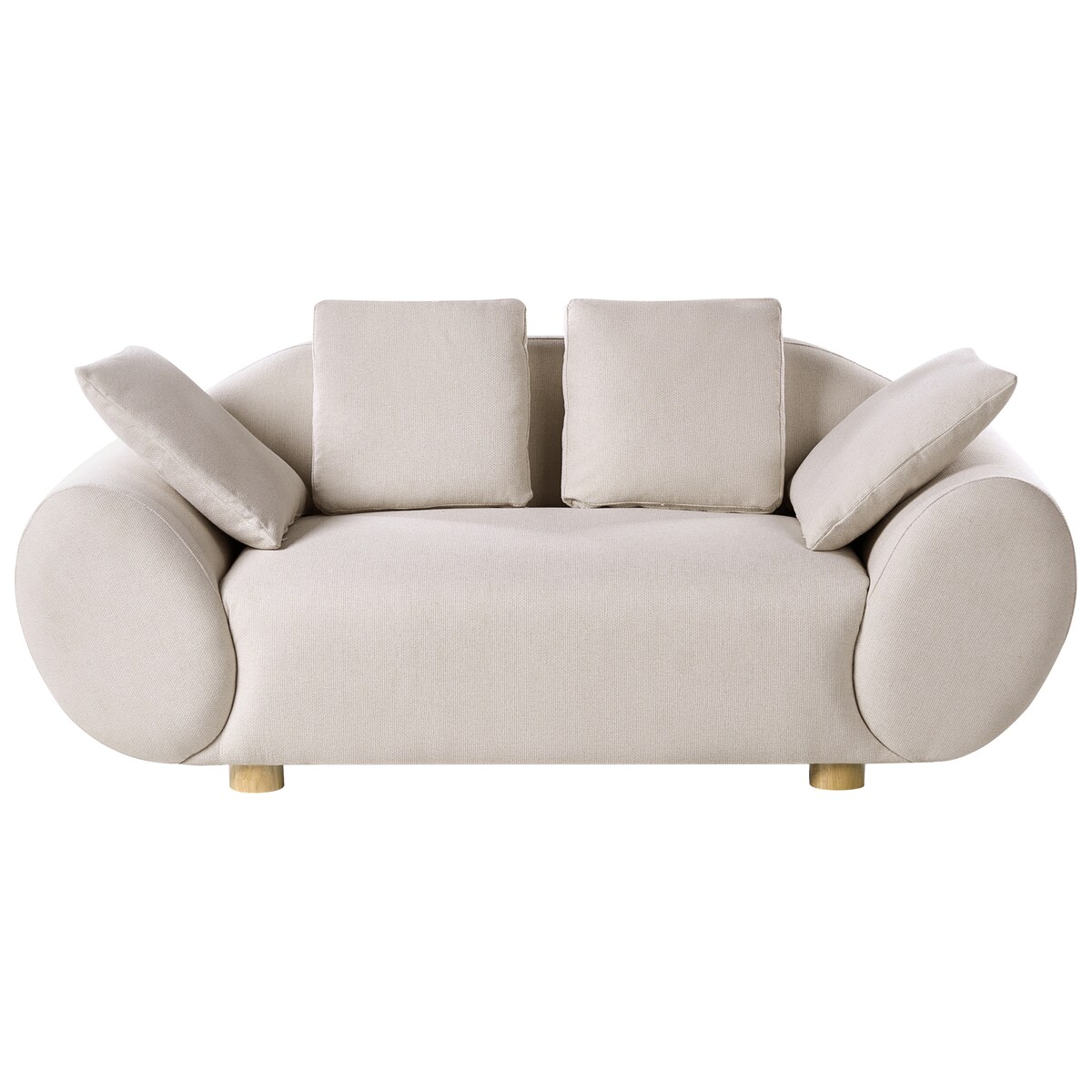 Sofa dla 2 osób RINGEL Jasnobeżowy