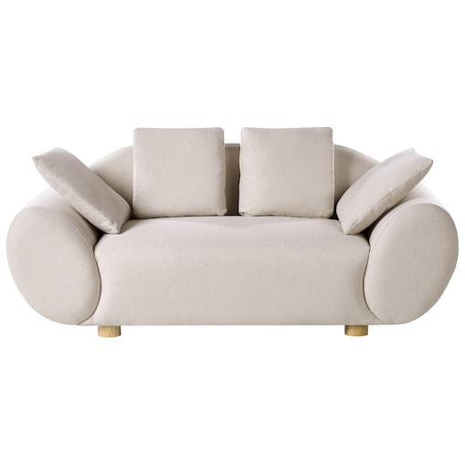 Sofa dla 2 osób RINGEL Jasnobeżowy