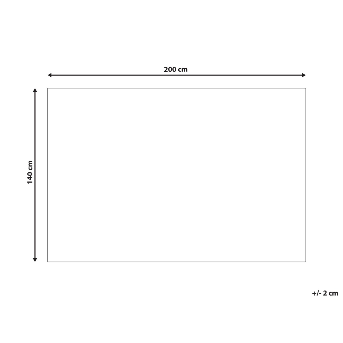 Dywan 140 x 200 cm ciemny wielokolorowy DANCA