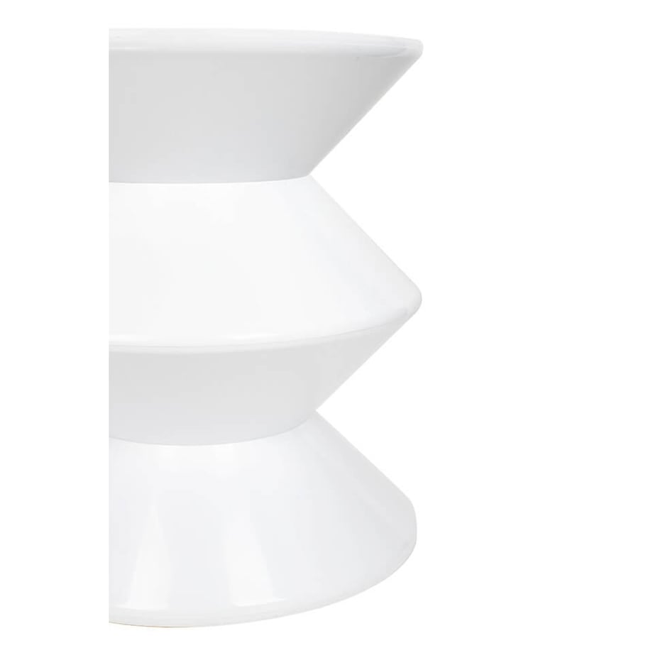 Okrągły stolik Turn KH010100228 King Home do sypialni biały