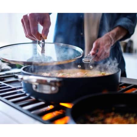 Patelnia ze składanym uchwytem (28 cm) + pokrywka Space Joseph Joseph