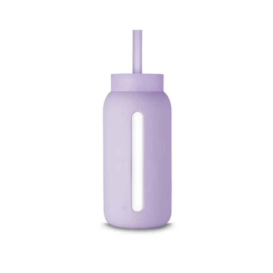 MUUKI słomka do butelki 720 ml, Pastel Lilac