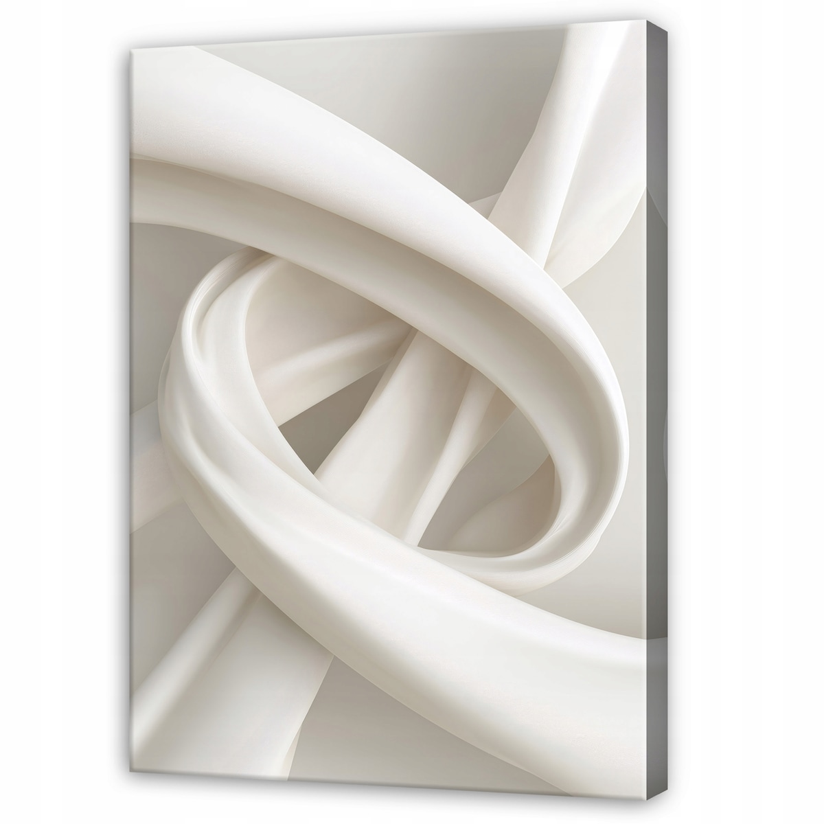 Obraz Do Sypialni Salonu Na Płótnie Abstrakcja Geometryczna Beżowy 80x120