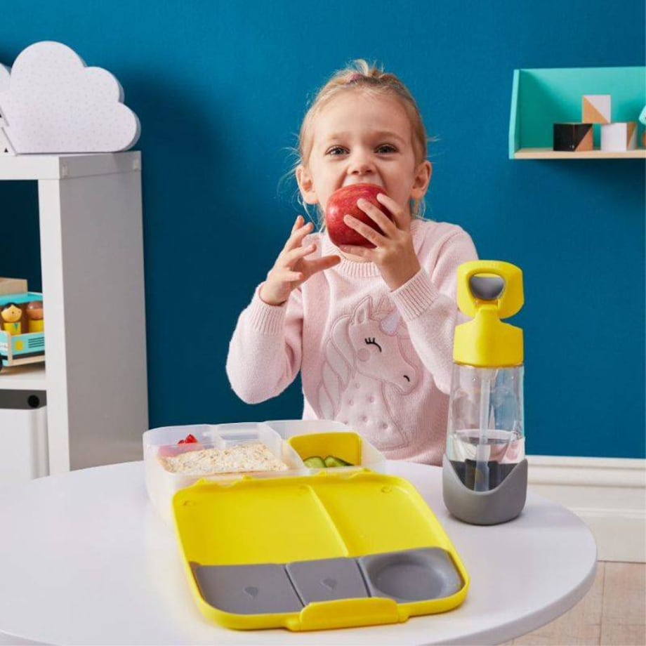 Lunchbox dla dzieci i dorosłych - śniadaniówka z przegródkami i wkładem chłodzącym Indigo Rose, b.box
