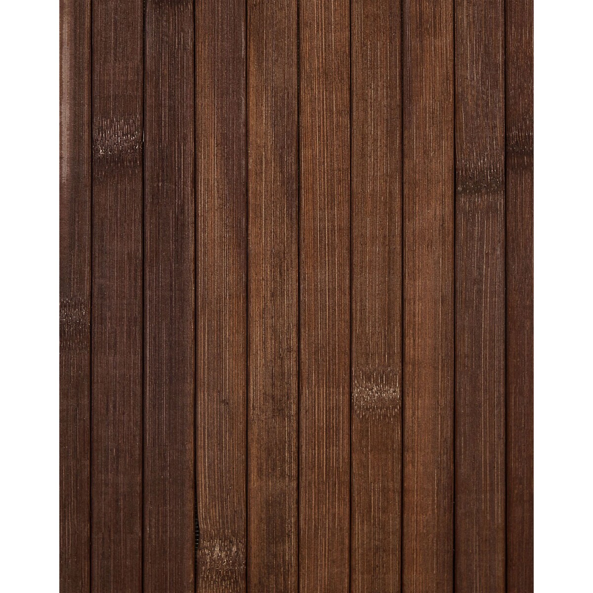 Kosz bambusowy z pokrywką ciemne drewno KANDY