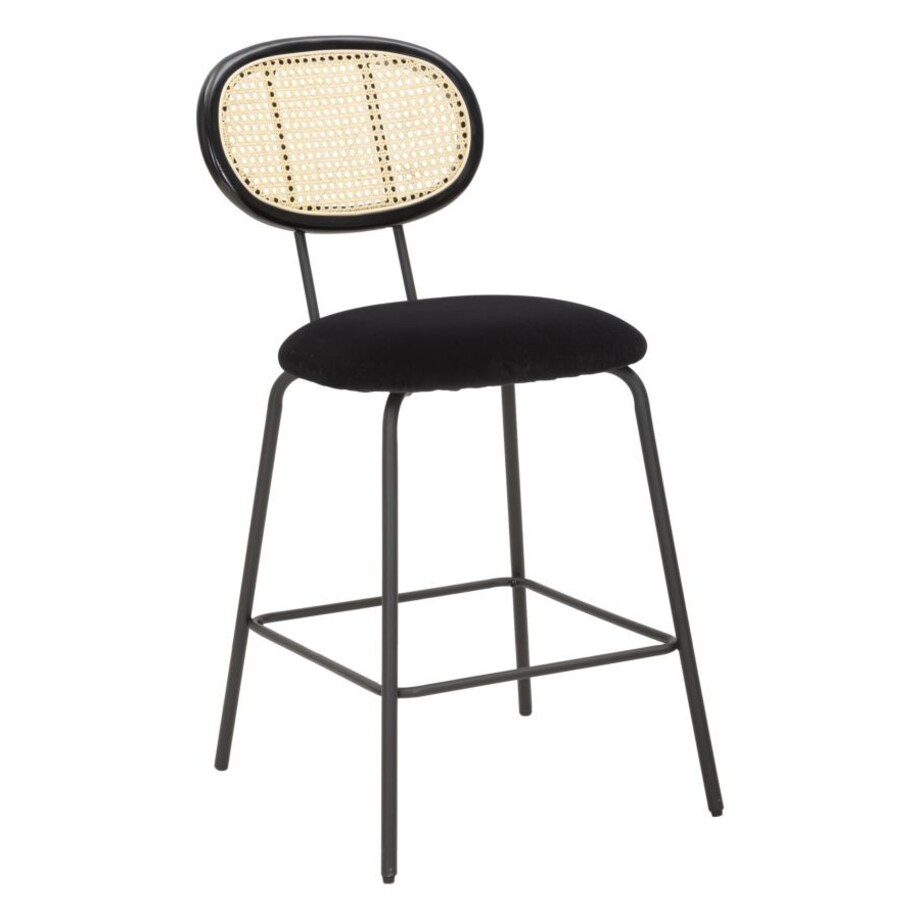 Krzesło barowe z plecionką wiedeńską Osaka