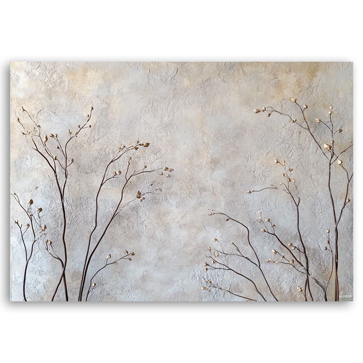 Feeby Obraz na płótnie, Roślina gałęzki pąki 120x80