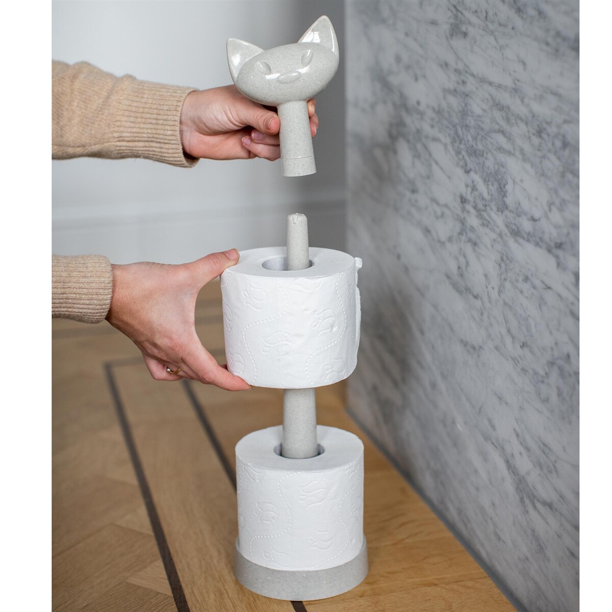 Stojak na papier toaletowy MIAOU, KOZIOL