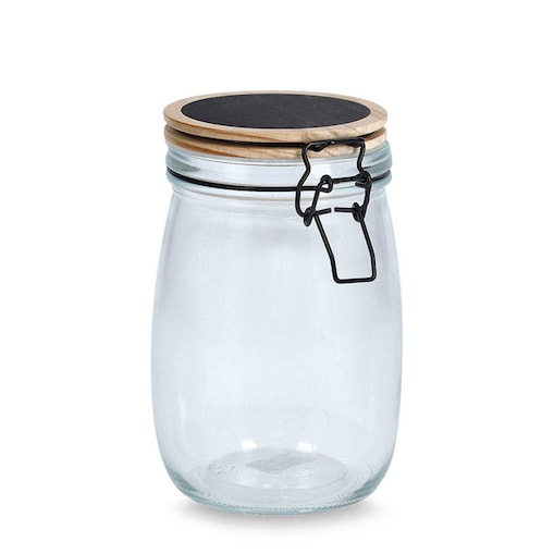 Szklany słoik z hermetycznym zamknięciem