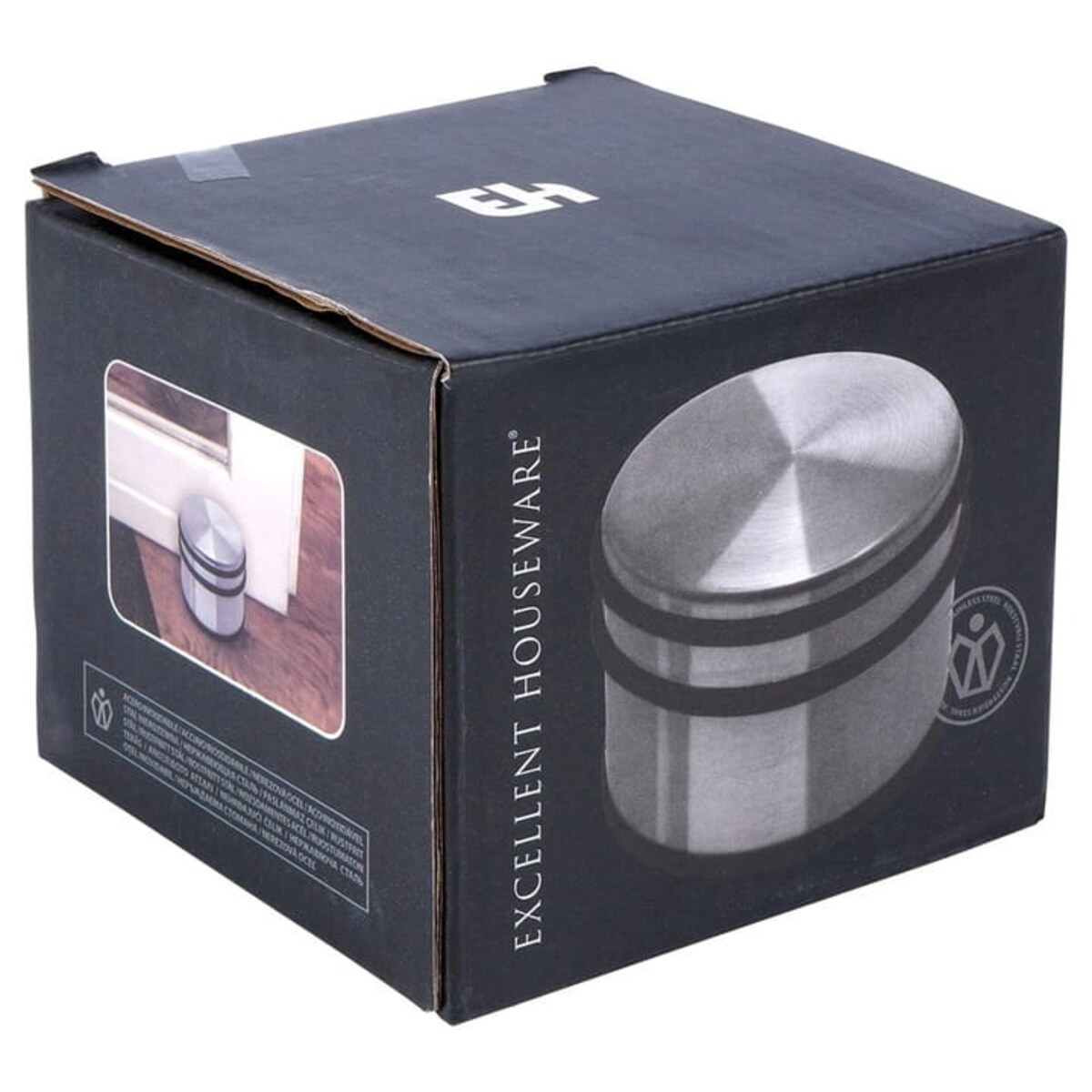 Stoper do drzwi, stal nierdzewna, średni