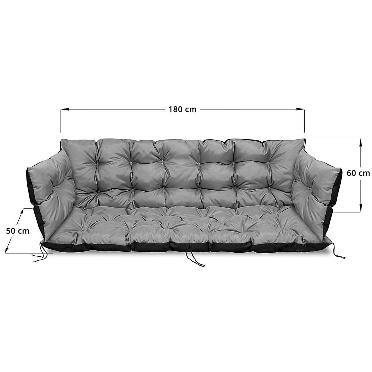 Poduszka Ogrodowa Zestaw Na Ławkę Huśtawkę Taras