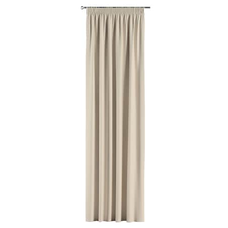 Zasłona na taśmie marszczącej 1 szt. 130x260 beżowy