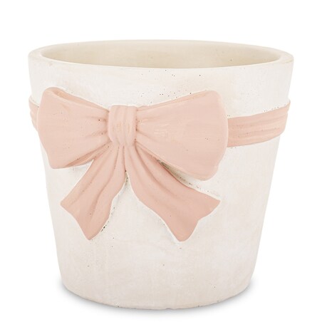 Osłonka cementowa z kokardą 15,5x17x14 cm SIMENTA