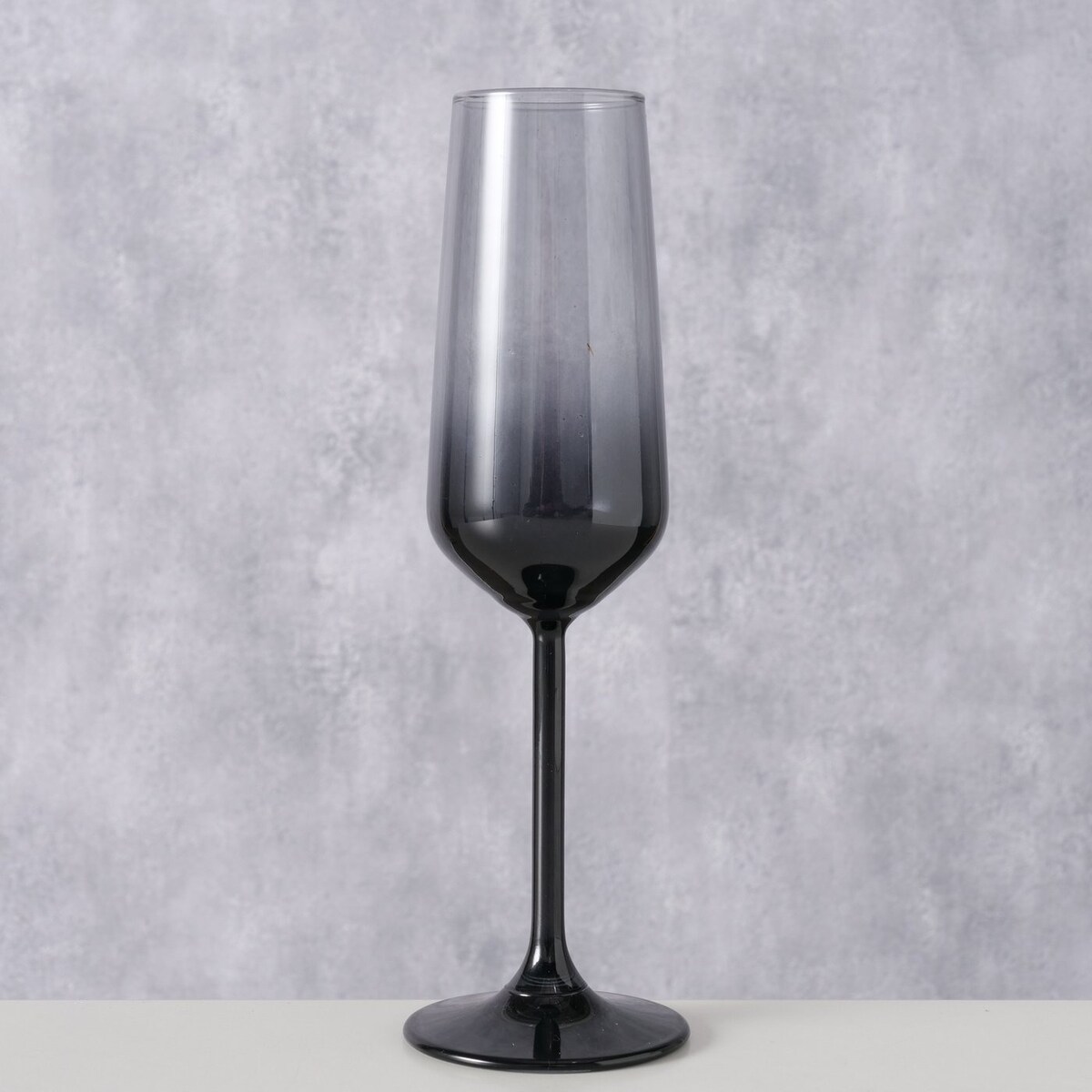 Kieliszek do szampana, barwione szkło MALINIO, 22,5 cm