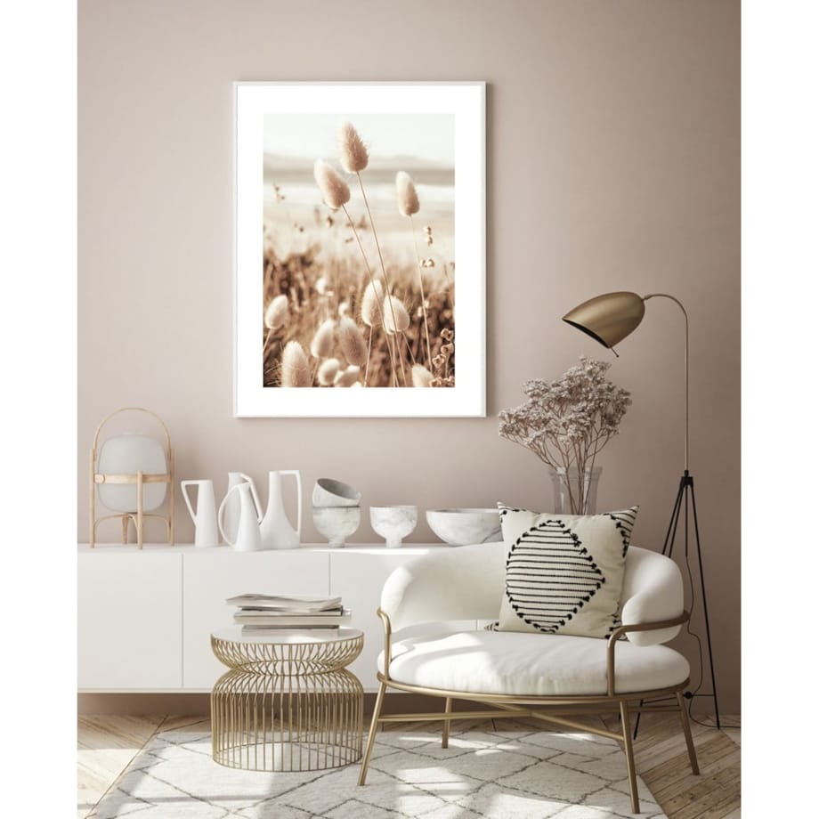 Poster Story, Plakat, Obraz - Trawa Pampasowa, wymiary 21 x 30 cm