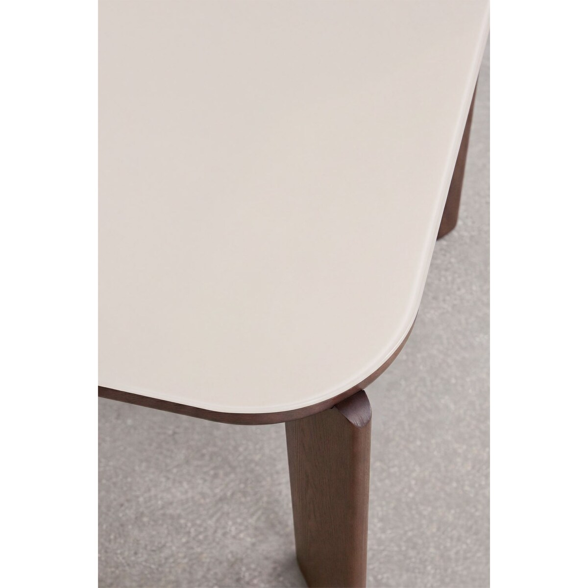 Stół do jadalni 200x100 cm ze szkła hartowanego i MDF Nilea
