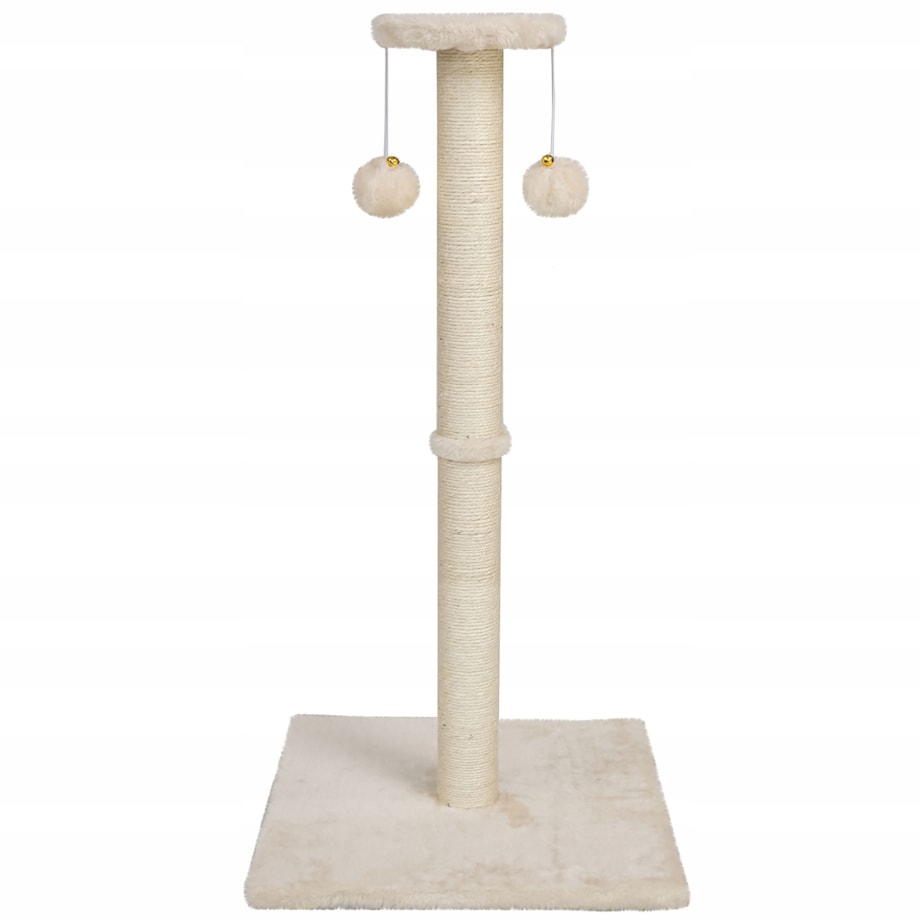 Drapak dla kota WIEŻA wiszące kulki