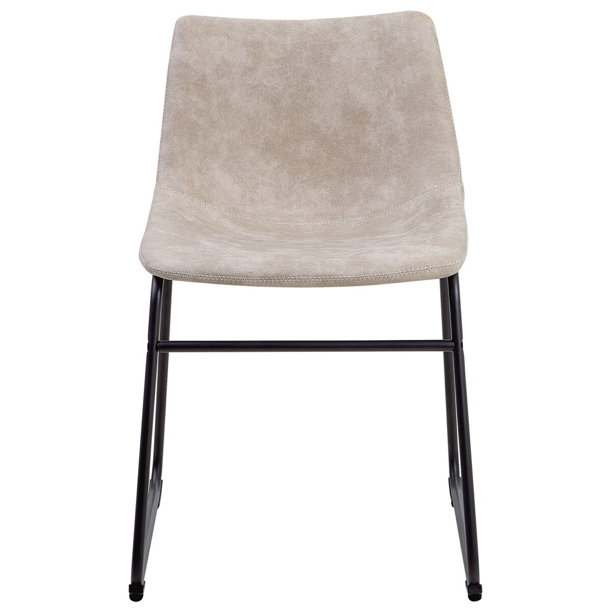 Zestaw 2 krzeseł do jadalni beżowy BATAVIA