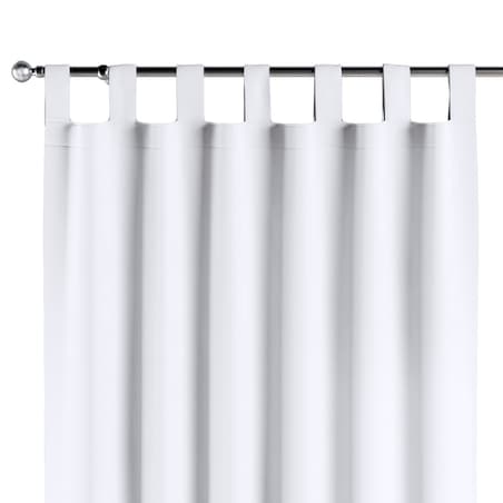 Zasłona na szelkach 1 szt. 130x245 śnieżnobiały