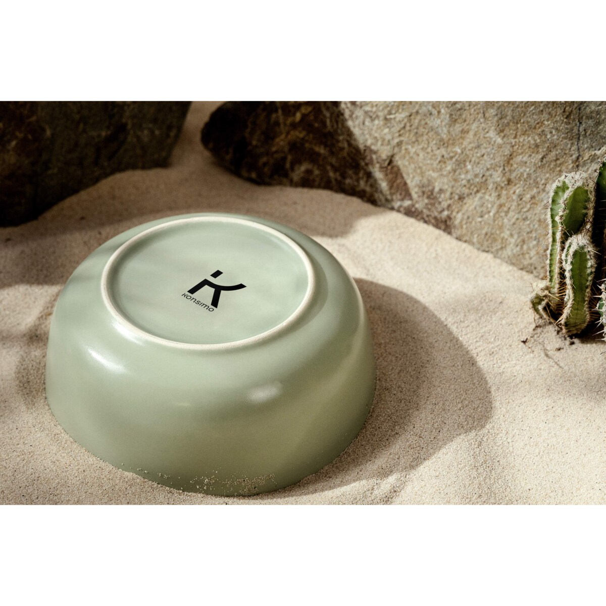 Konsimo VICTO Zestaw obiadowy 6os. (24 el.), pistacjowy