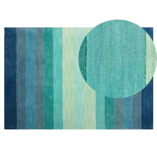 Dywan wełniany 140 x 200 cm wielokolorowy MAILSI