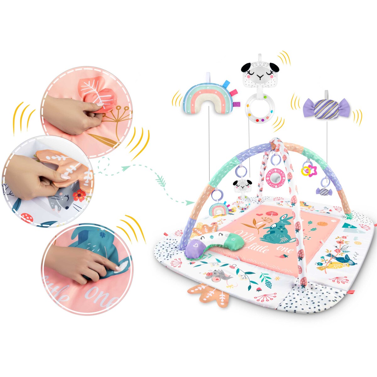 Mata edukacyjna interaktywna Nukido dla dzieci 3w1