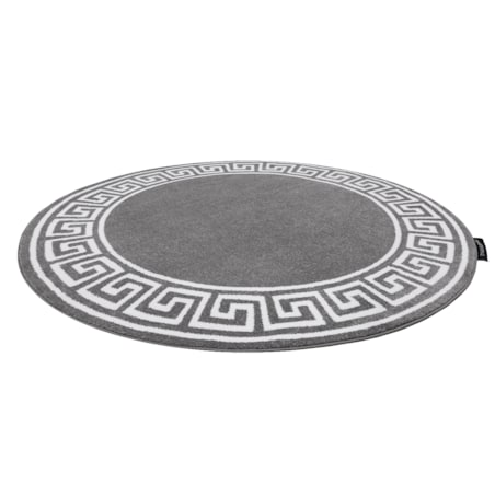 Dywan HAMPTON Grecos koło szary koło 160 cm
