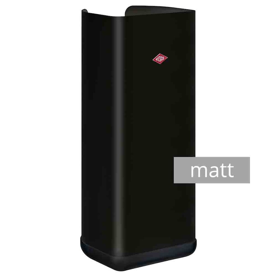 Stojak kwadratowy na papier czarny MATT