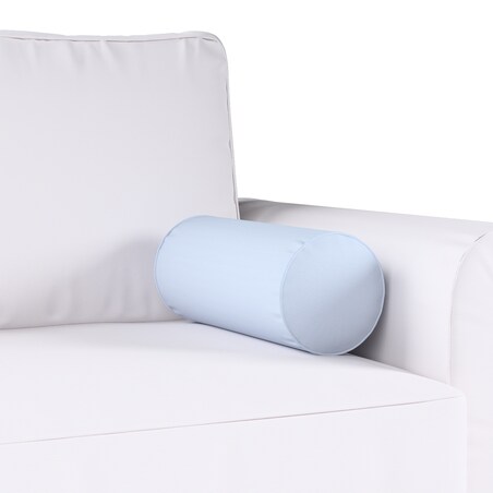 Poduszka wałek prosty, pastelowy niebieski, Ø16 x 40 cm, Loneta
