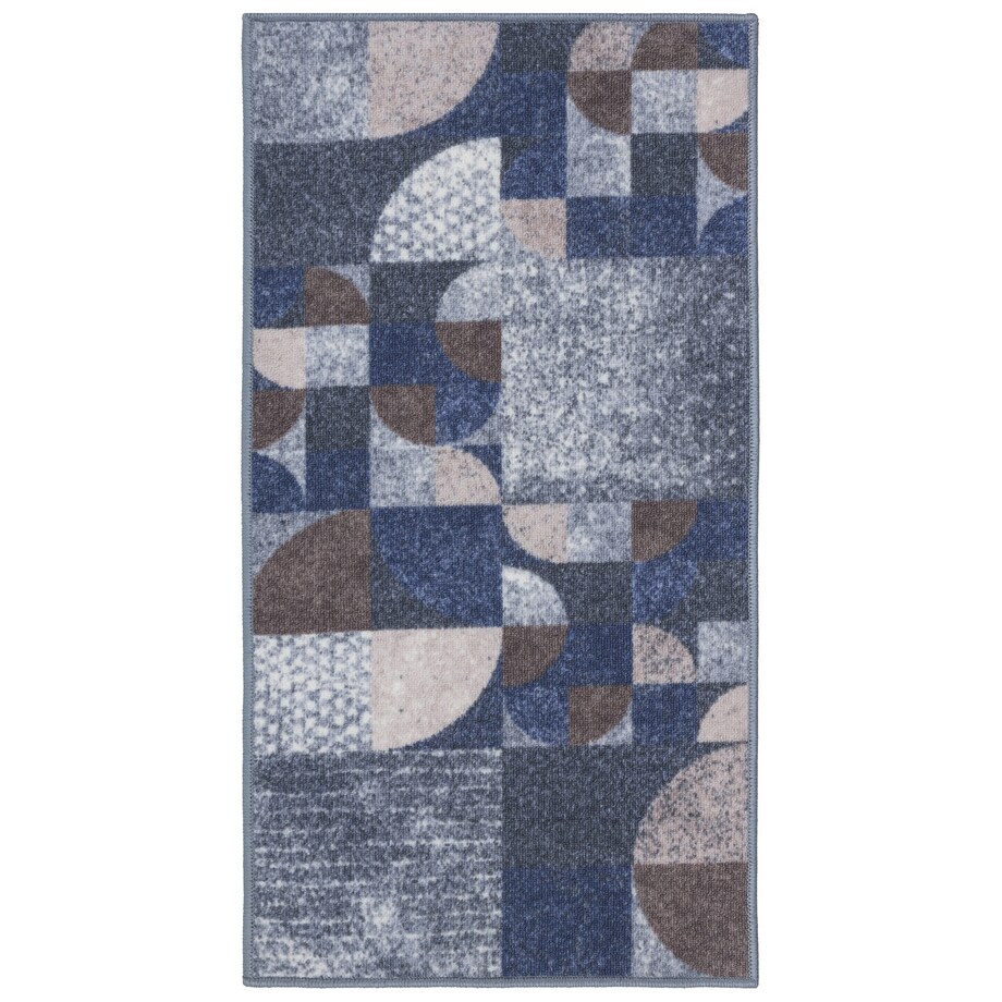 Chodnik Antypoślizgowy Vita 80x150 cm Abstrakcja Szary