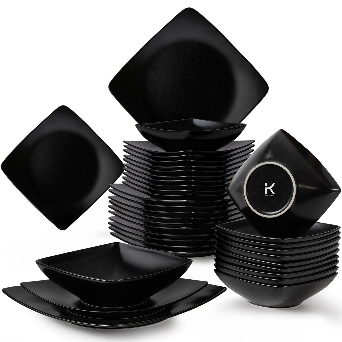 Konsimo EPIRI Zestaw obiadowy, 12 os. (36el)