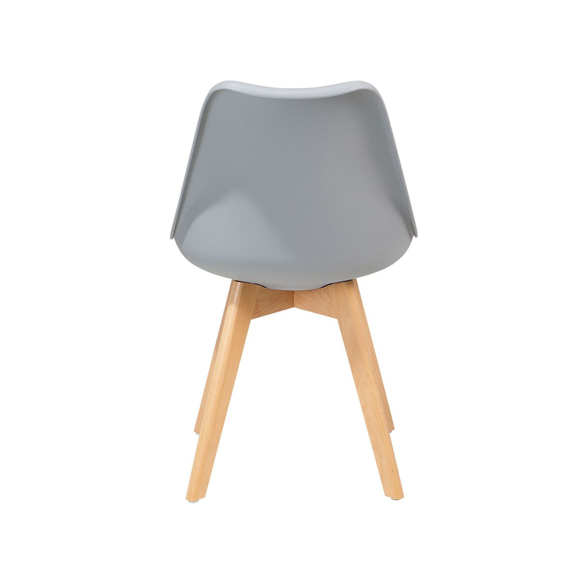 Zestaw 2 krzeseł do jadalni szary DAKOTA II