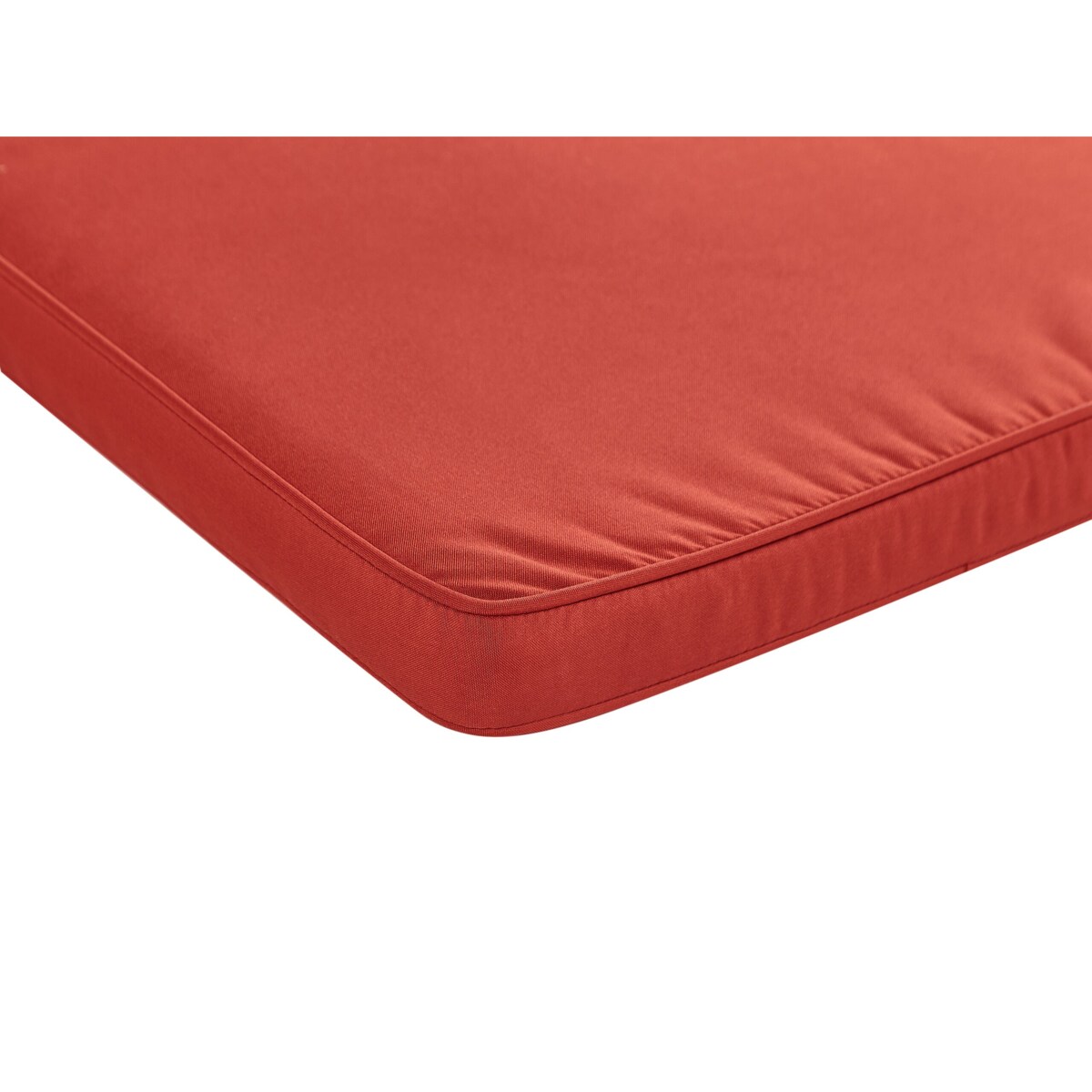 Ławka ogrodowa drewniana 180 cm poducha Beliani