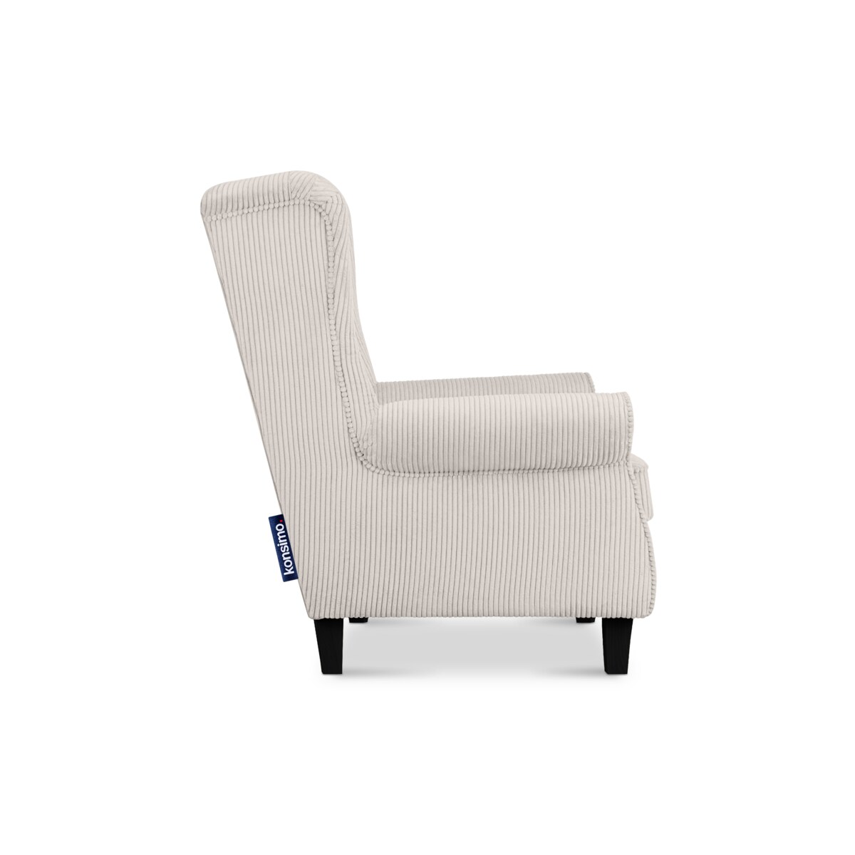 KONSIMO MILES Fotel, kolor Beżowy