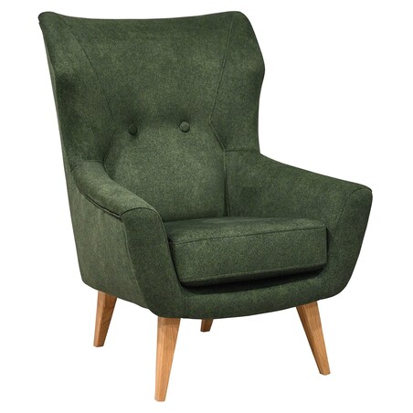 Fotel nowoczesny Junior - zielony - 80cm x 107cm x 92cm