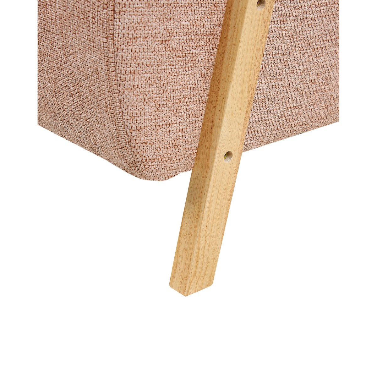 Fotel różowy LESJA