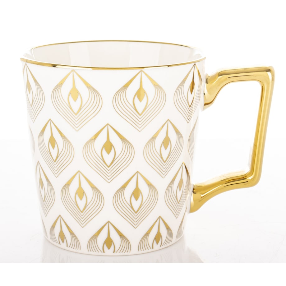 Kubek porcelanowy 310 ml 9,5x13x9,5 cm LUCCIOLE