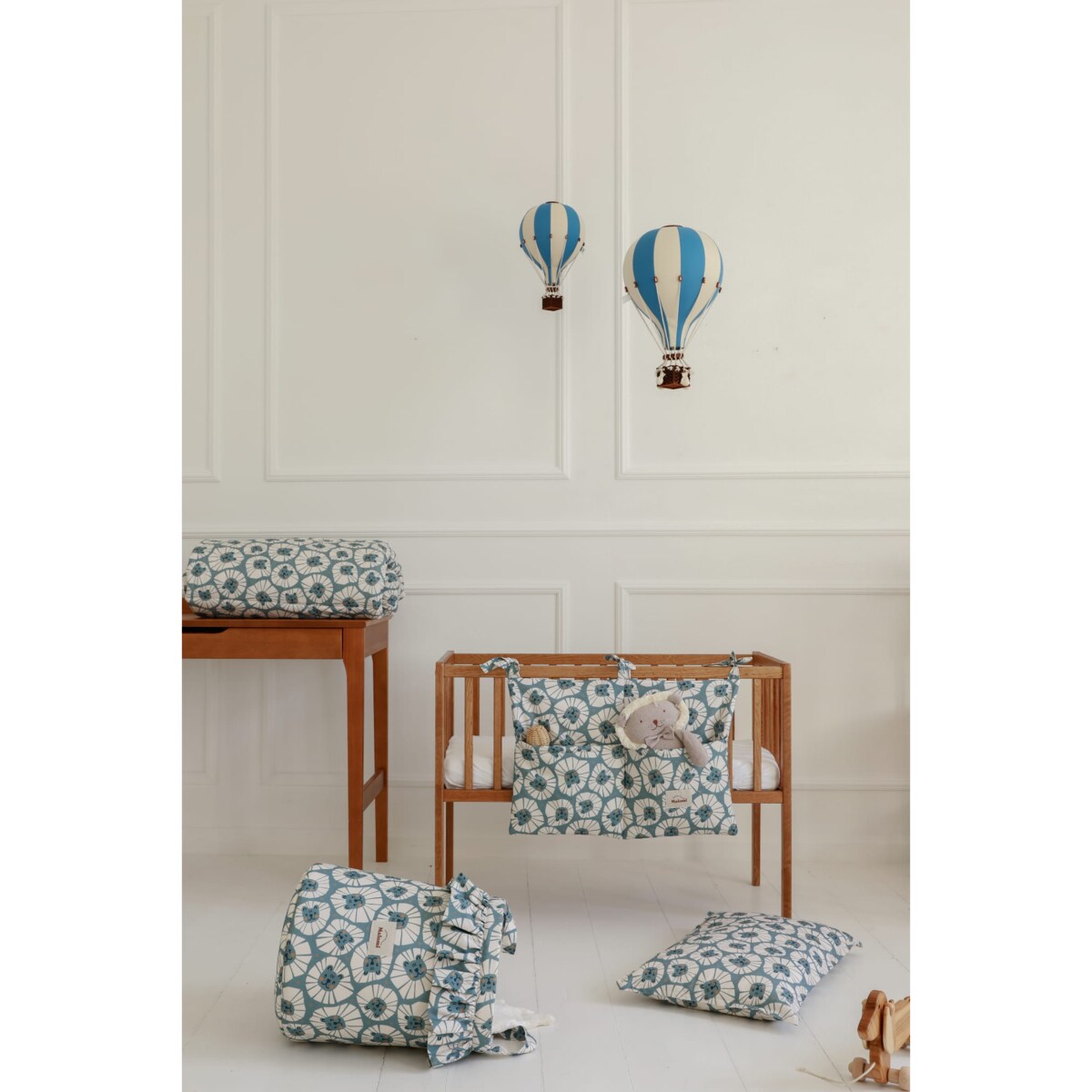 Organizer do łóżeczka Denim Lions