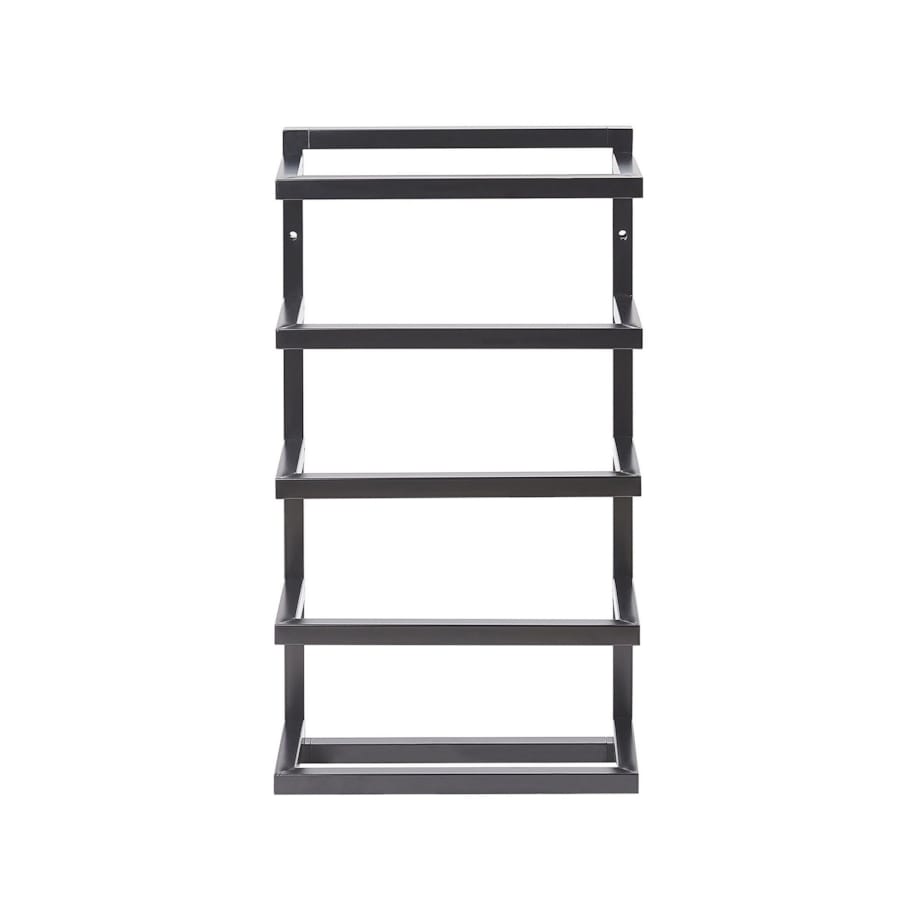 Wieszak na ręczniki 31 x 57 cm czarny CINTRA