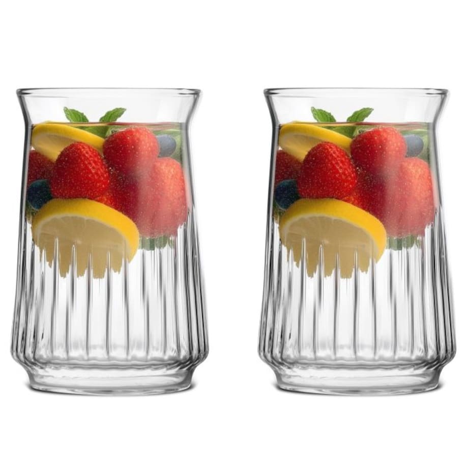 Szklanki wysokie 2 sztuki 400 ml Mia 2033