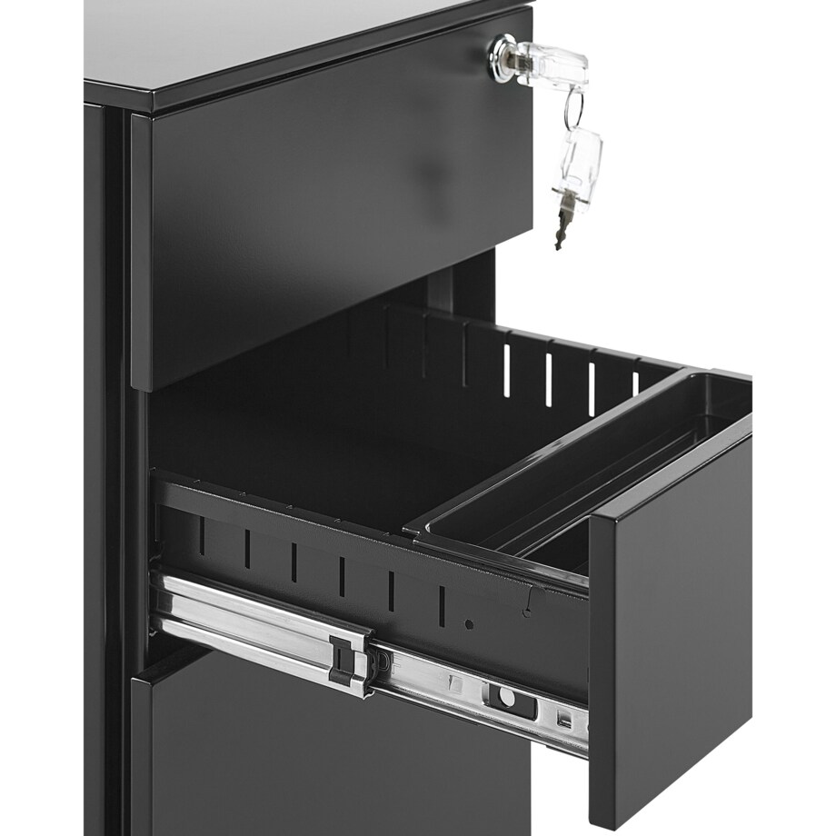 Szafka biurowa BOLSENA Metal Czarny